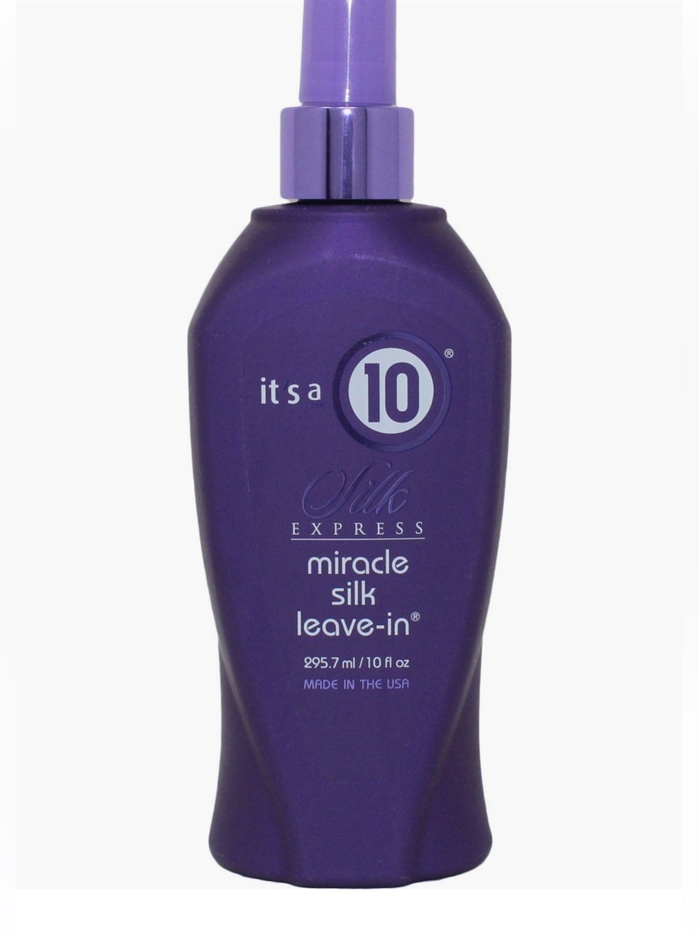 New it’s a 10 Silk express miracle leave-in spray treatment. 10oz.
